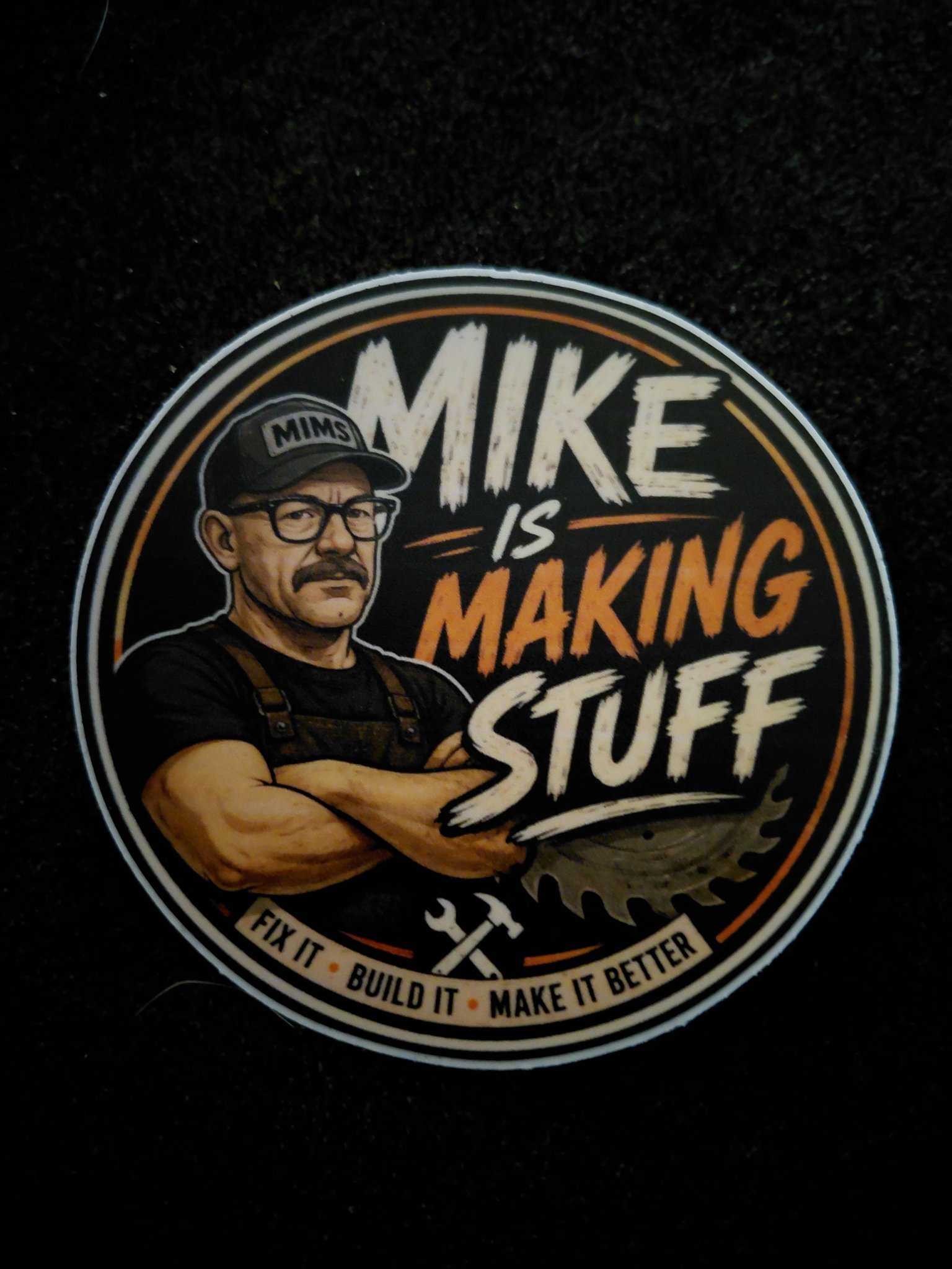 Mike Is Making Stuff sticker